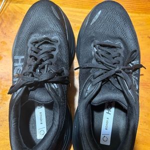 Worn twice HOKA bondi 8 size ten wide .